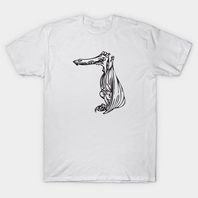 Dinosaur 198 T-Shirt by PhantomLiving